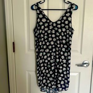 Old Navy Daisy Dress Size Small Navy Blue